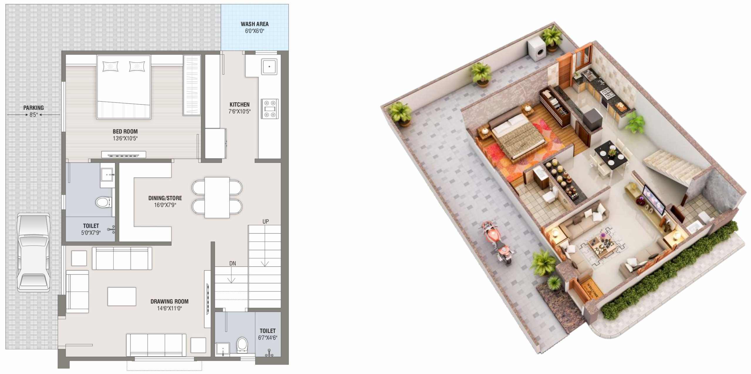 TYPE A GROUND FLOOR