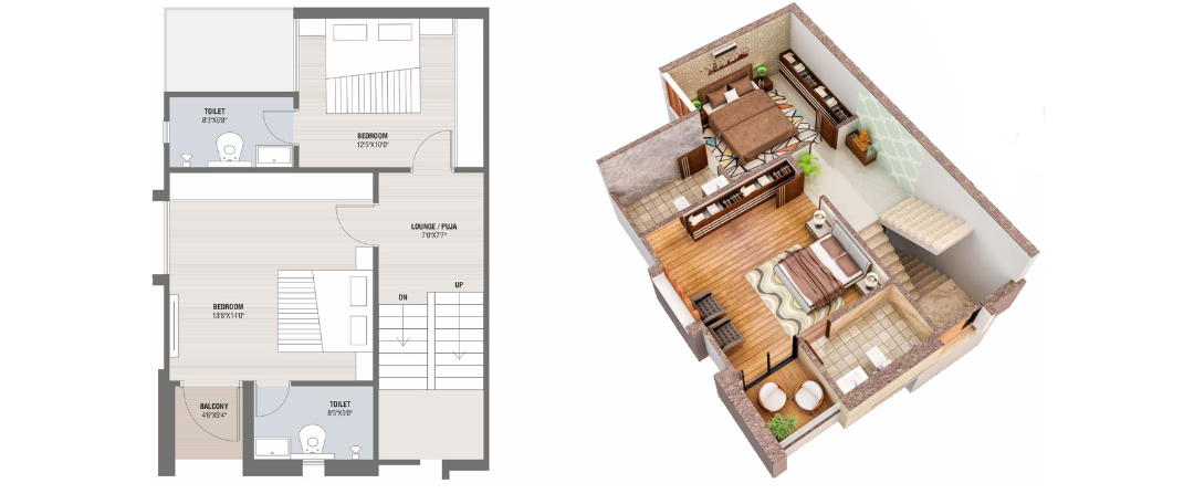 TYPE B FIRST FLOOR